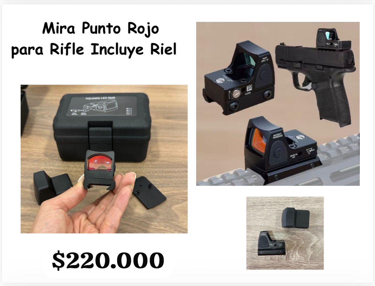 Mira Punto Rojo RIFLE