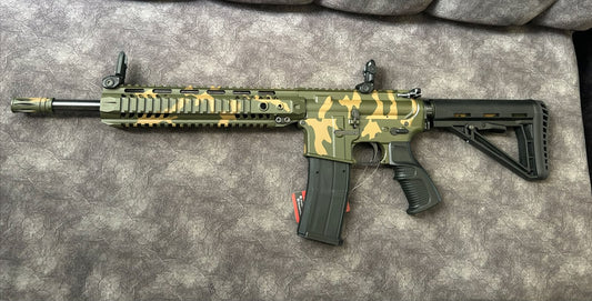 Tipo Fusil Traumatico 9 mm - Aksa Camuflado